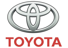 Code couleur pour Toyota