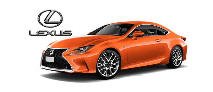 Lexus peinture voiture